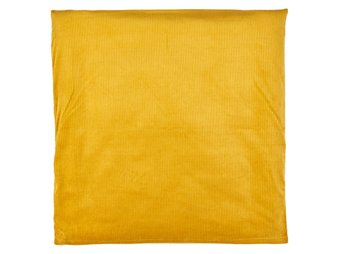 Bezug für Wickeltischauflage Cord Breitcord Gelb Mustard