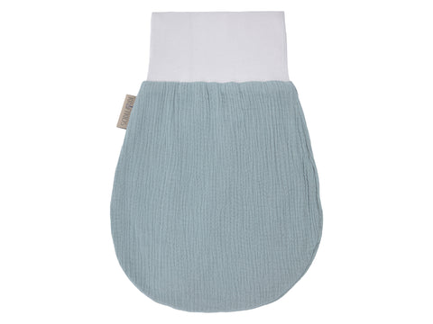 Strampelsack Herbst Winter Musselin mint