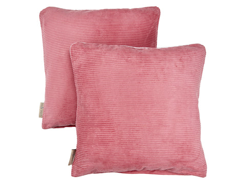 Kissenbezug Cord Breitcord Rosa
