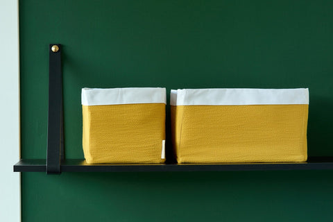 Farbe oder Motiv: Gelb Mustard