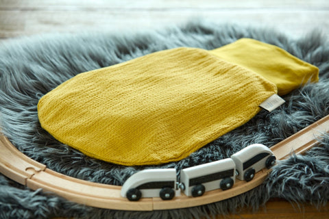 Farbe oder Motiv: Gelb Mustard