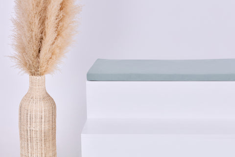 Sitzauflage für Ikea TROFAST Musselin mint