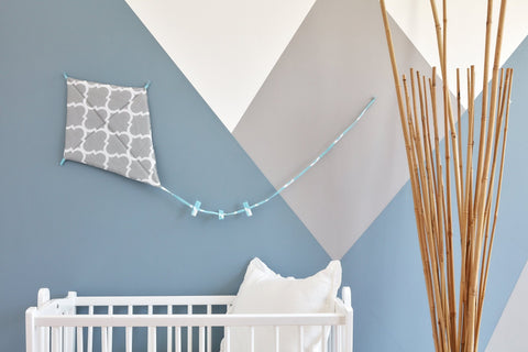 Luftdrache marokkanisches Klee grau